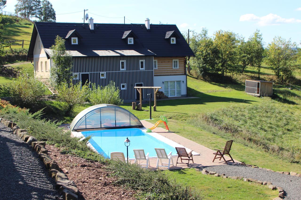 Ranch Bystra Villa Bystra nad Jizerou Exterior photo